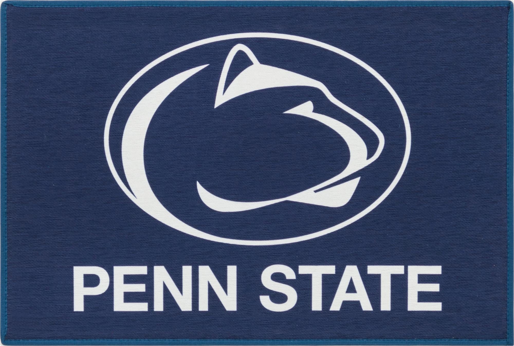 Dark Blue College Collection Rug