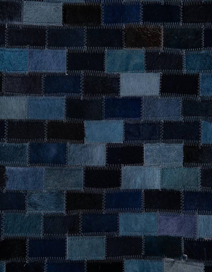 Detail image of 5' x 8' 1 Cowhide Leather Rug