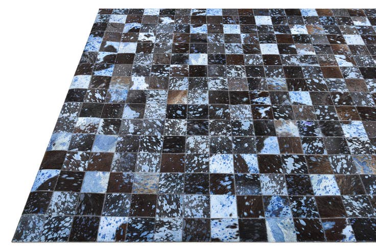 Detail image of 5' 3 x 7' 5 Cowhide Rug