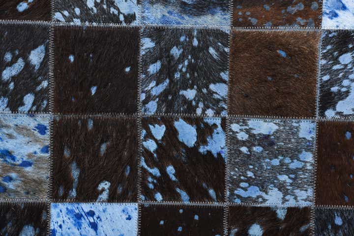 5' 3 x 7' 5 Cowhide Rug