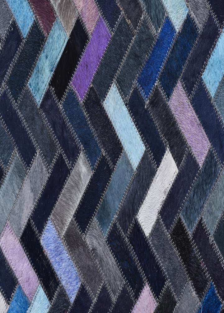 5' 1 x 8' Cowhide Rug