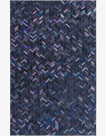 5' 1 x 8' 1 Cowhide Rug