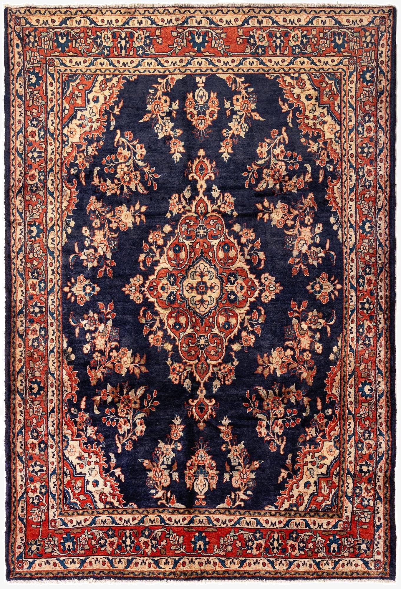6' 10 x 9' 8 Darjazin Wool Rug