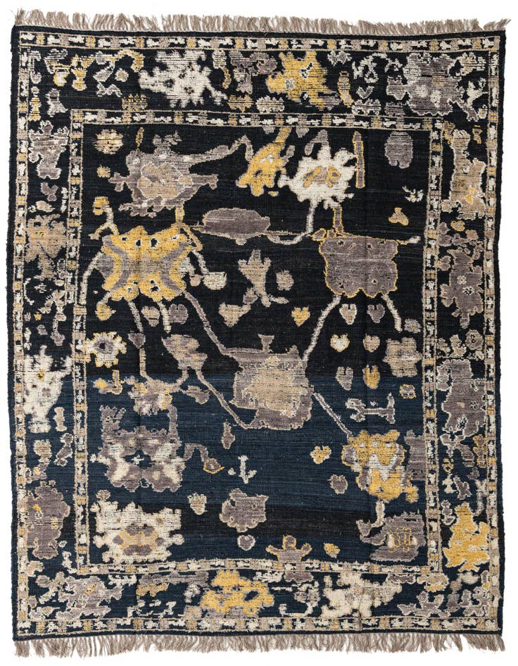 Detail image of 8' 1 x 10' 5 Hand Knotted Darya Wool Rug