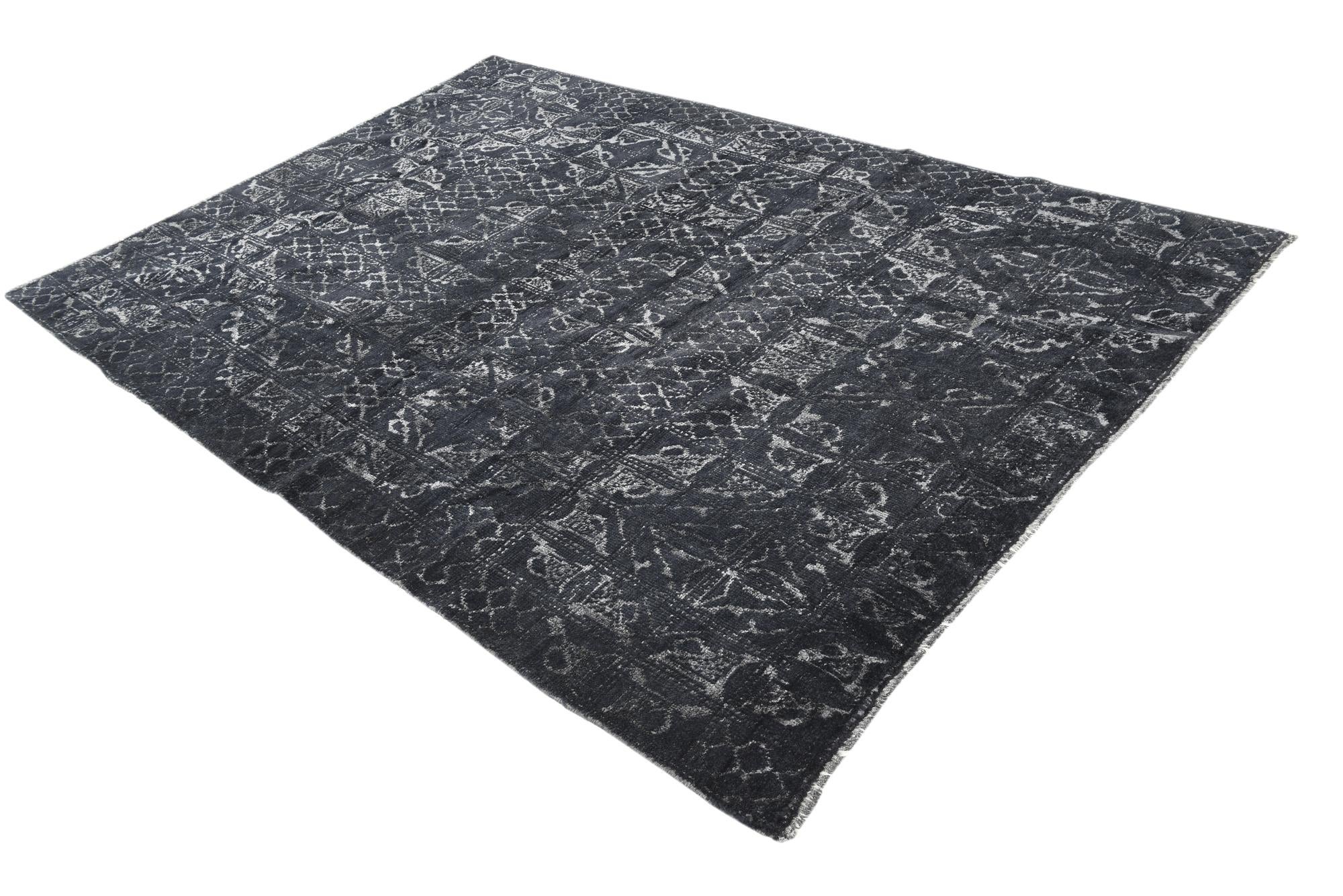 6' x 9' Hand Knotted Darya Rug