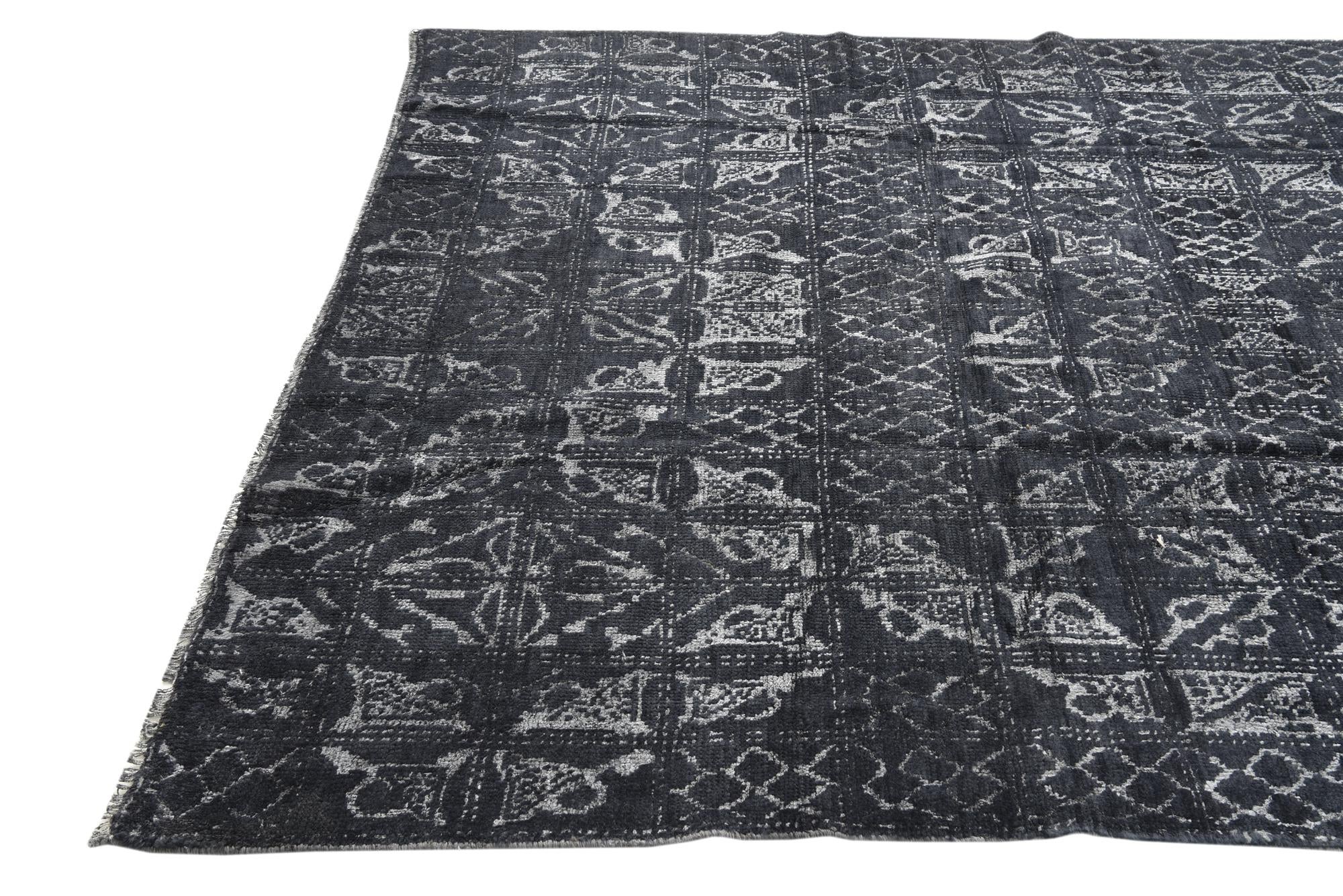 6' x 9' Hand Knotted Darya Rug