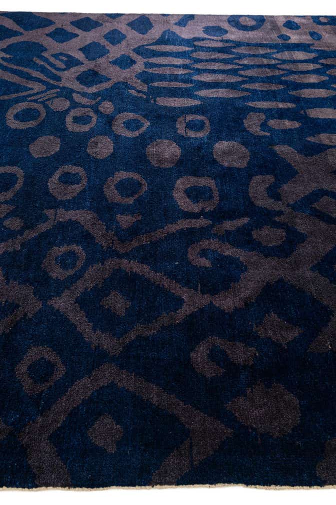9' 6 x 12' 3 Hand Knotted Darya Wool Rug