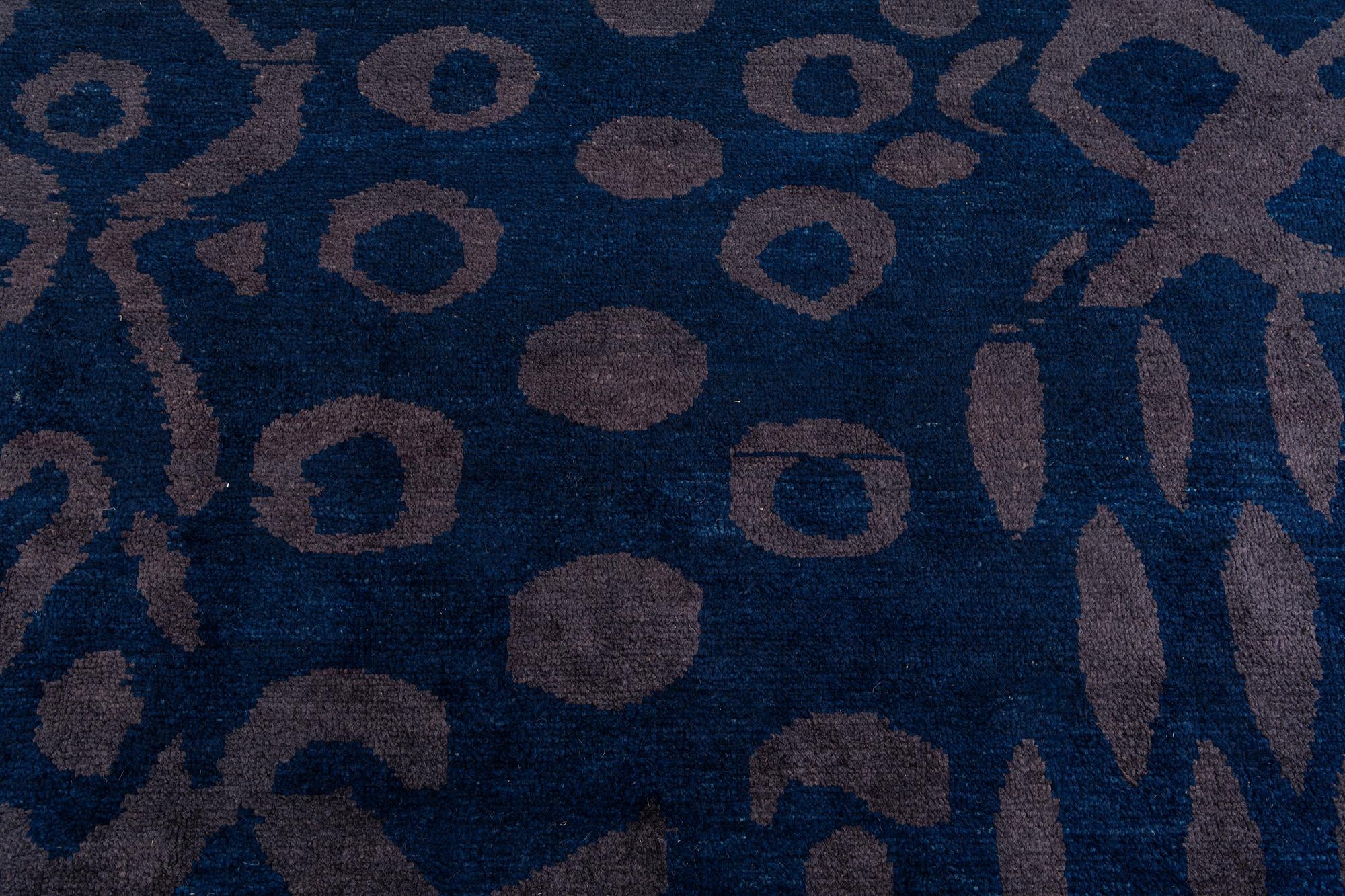 9' 6 x 12' 3 Hand Knotted Darya Wool Rug