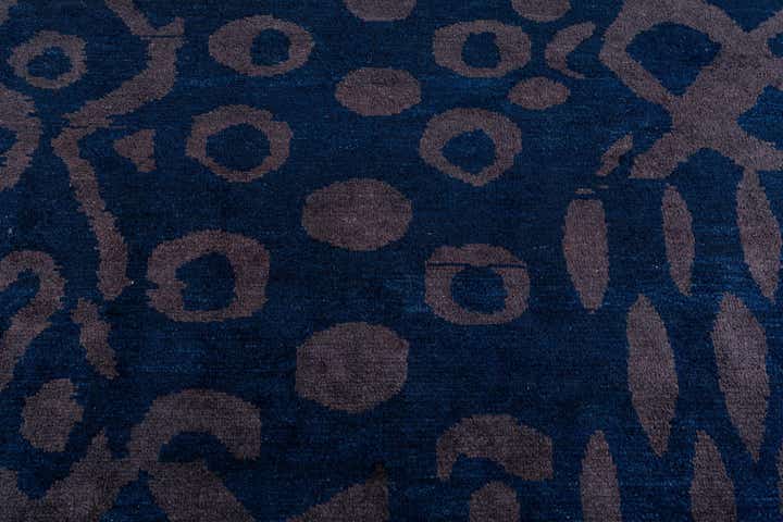 9' 6 x 12' 3 Hand Knotted Darya Wool Rug