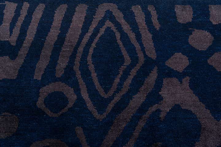 9' 6 x 12' 3 Hand Knotted Darya Wool Rug