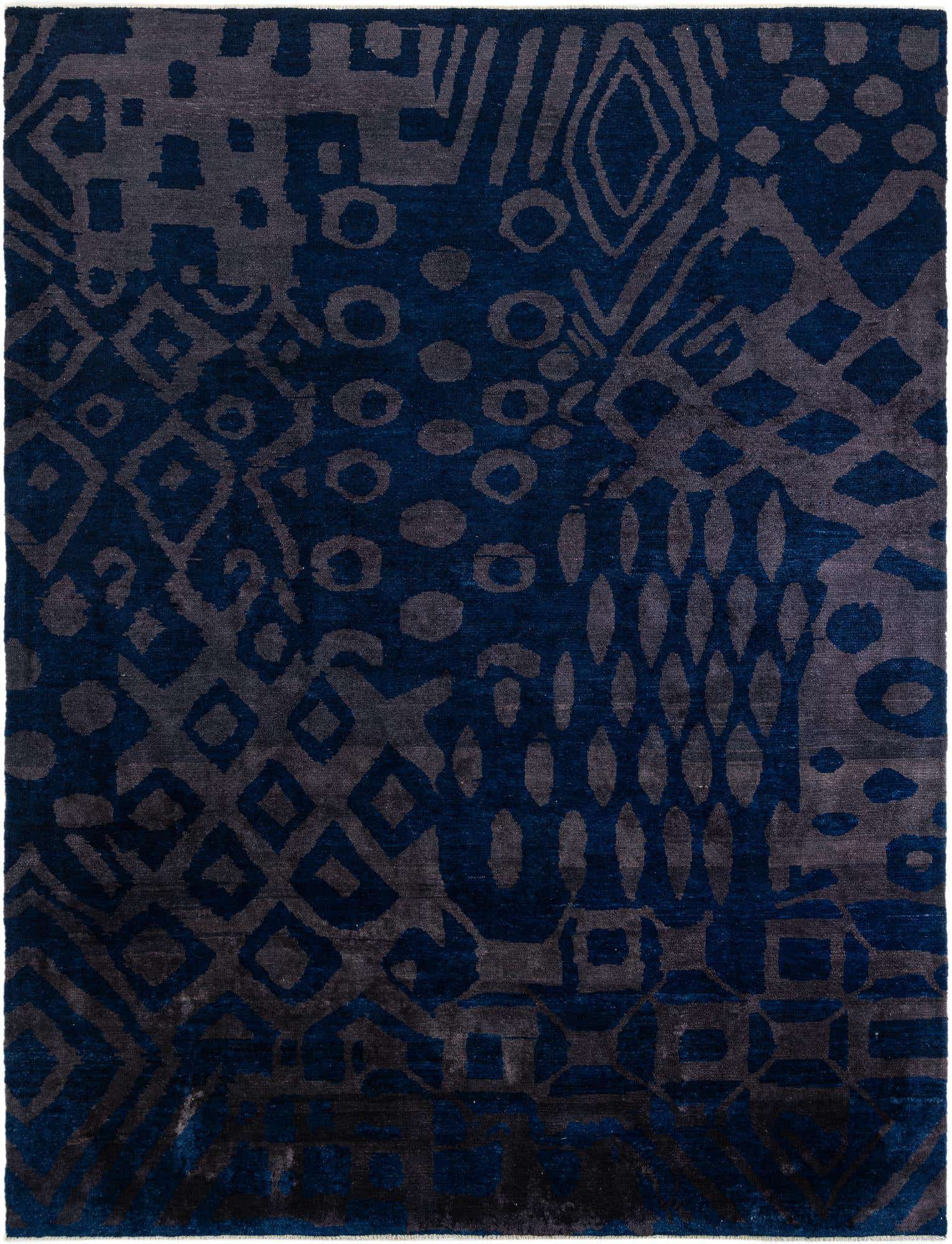 9' 6 x 12' 3 Hand Knotted Darya Wool Rug