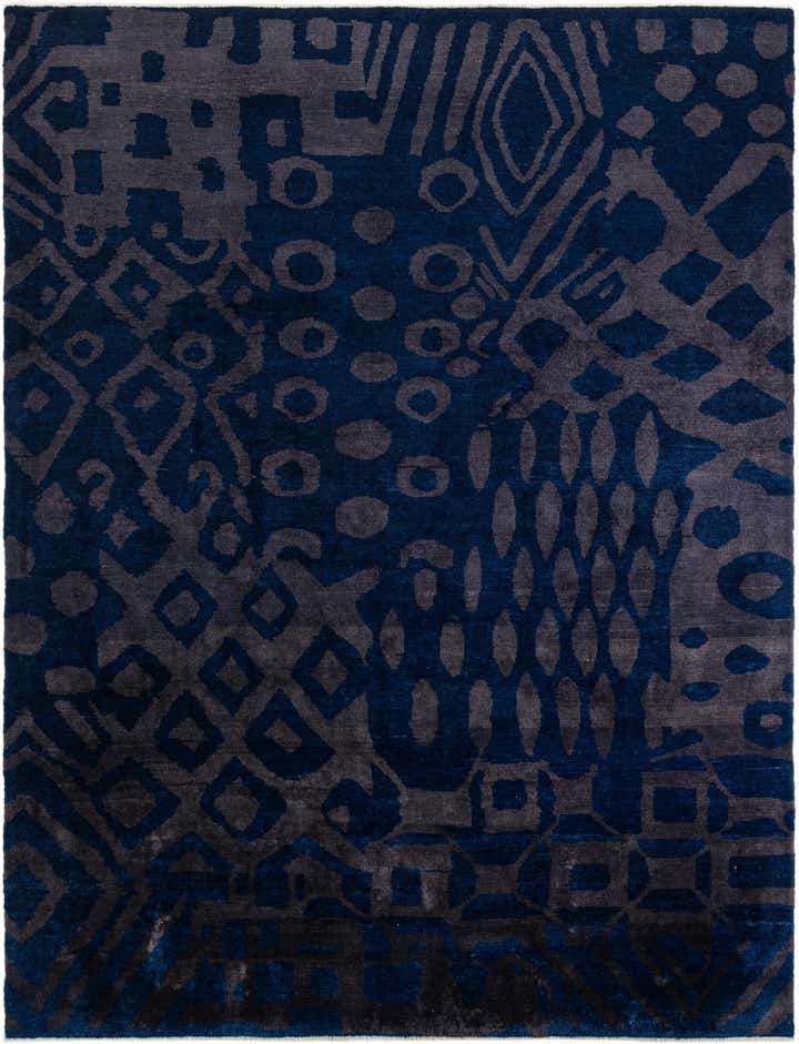9' 6 x 12' 3 Hand Knotted Darya Wool Rug