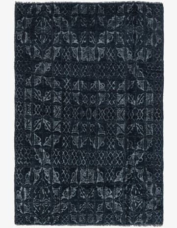 6' x 9' Hand Knotted Darya Rug