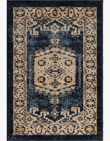 Dark Blue Eden Rug