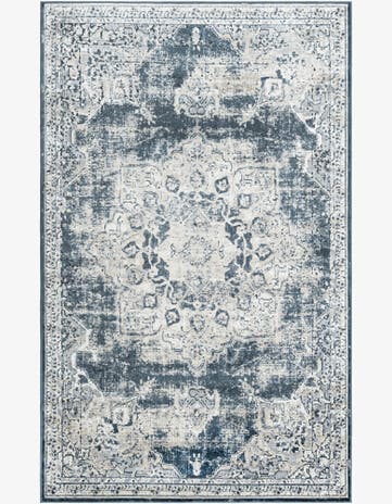 Dark Blue Eliza Rug