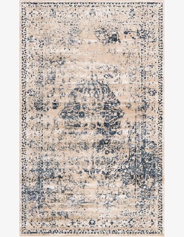 Dark Blue Eliza Rug