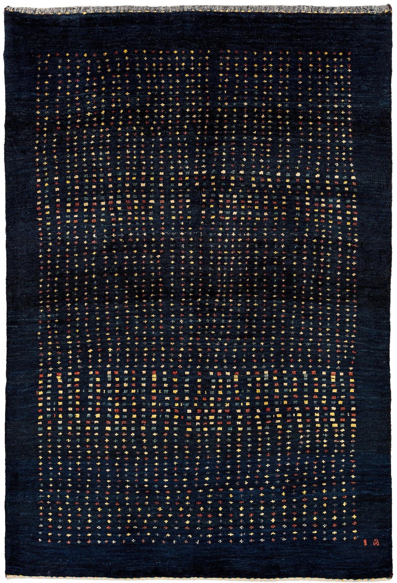 3' 11 x 5' 7 Gabbeh Rug