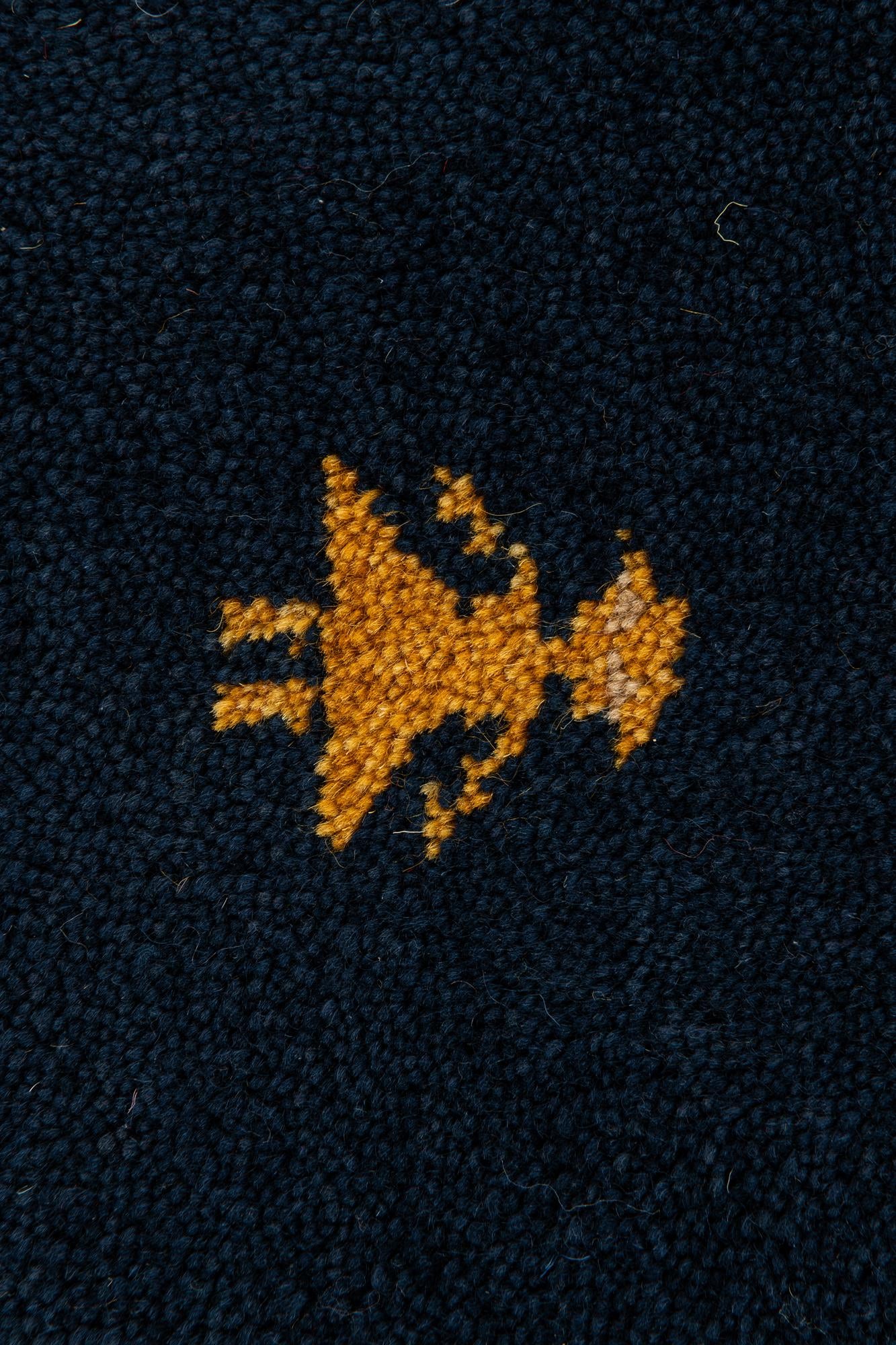 3' x 4' 11 Hand Knotted Gabbeh Wool Rug