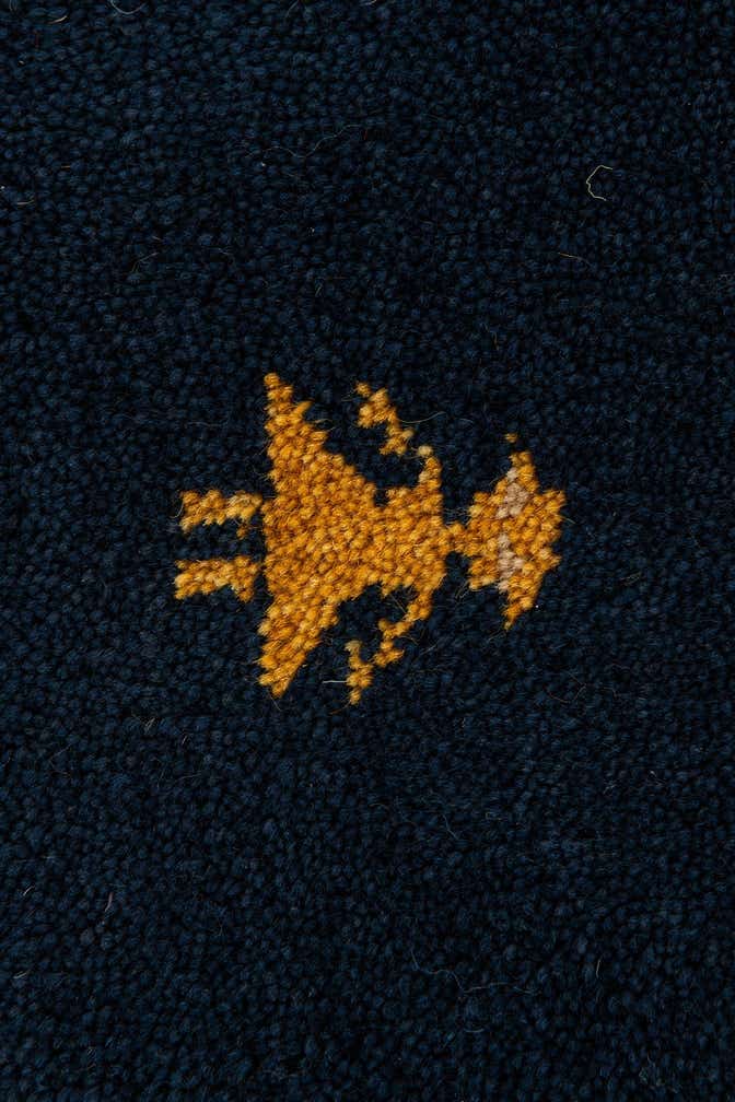 3' x 4' 11 Hand Knotted Gabbeh Wool Rug