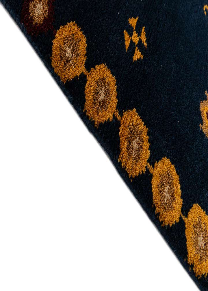 3' x 4' 11 Hand Knotted Gabbeh Wool Rug