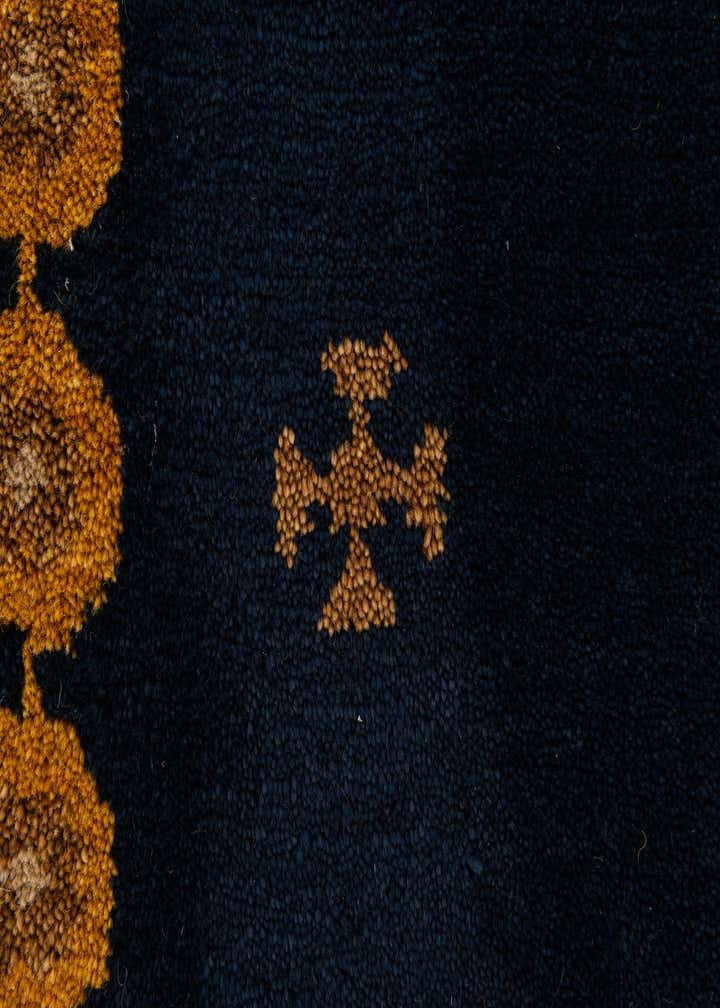 3' x 4' 11 Hand Knotted Gabbeh Wool Rug