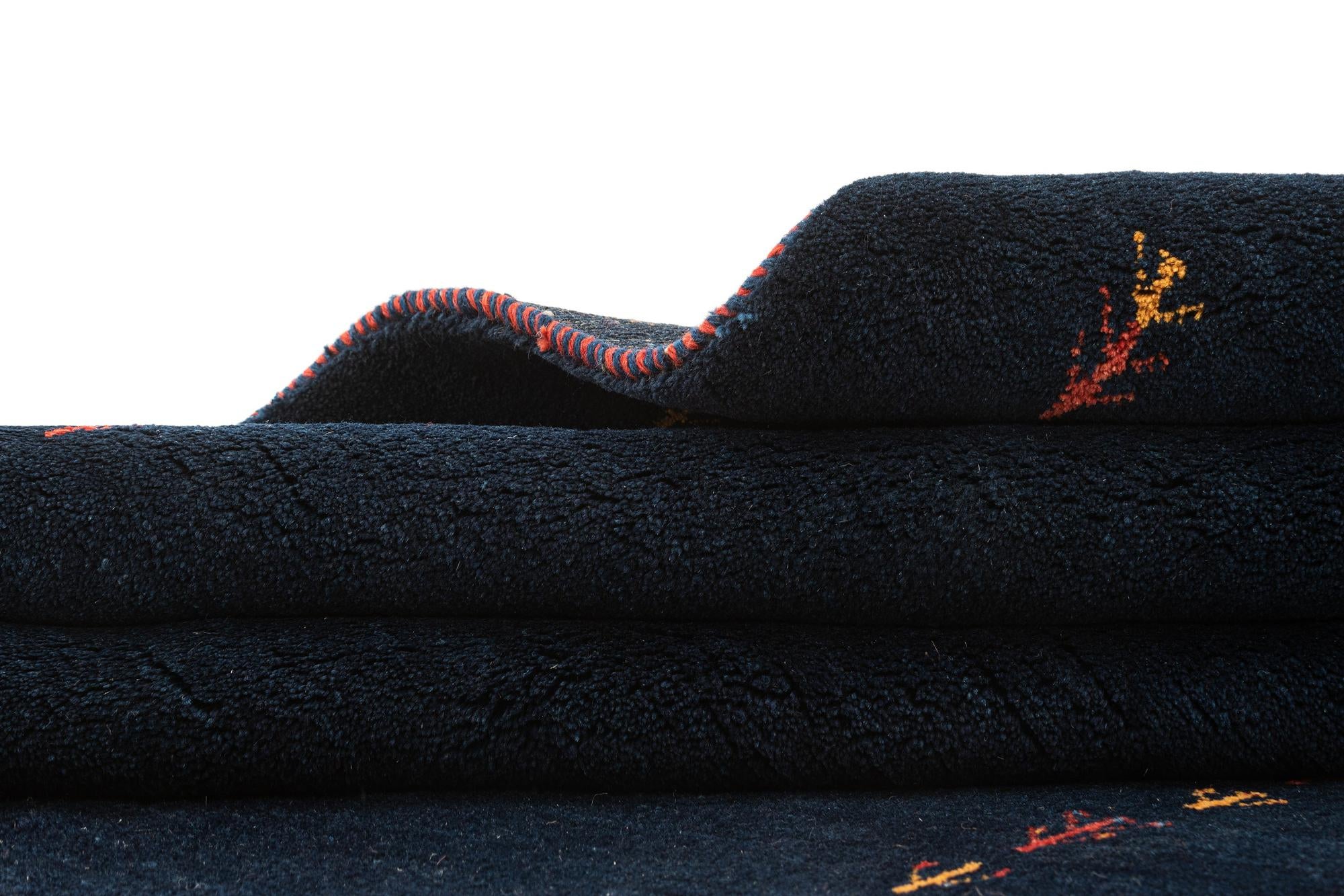 4' 11 x 6' 8 Gabbeh Shouli Rug