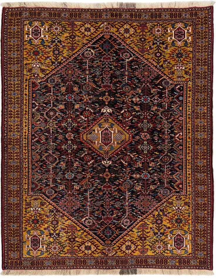 Detail image of 4' 10 x 6' 3 Ghashghai Rug
