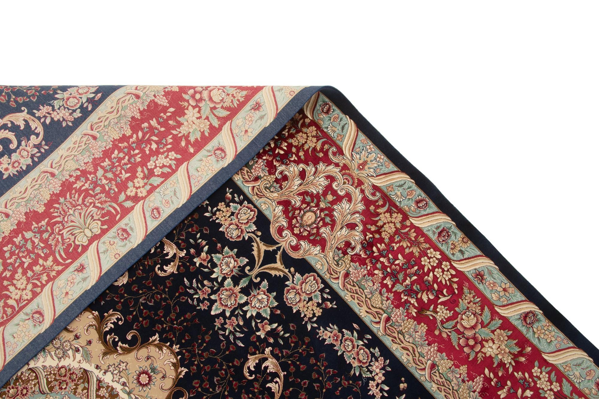 6' 5 x 9' 6 Ghom Design Rug