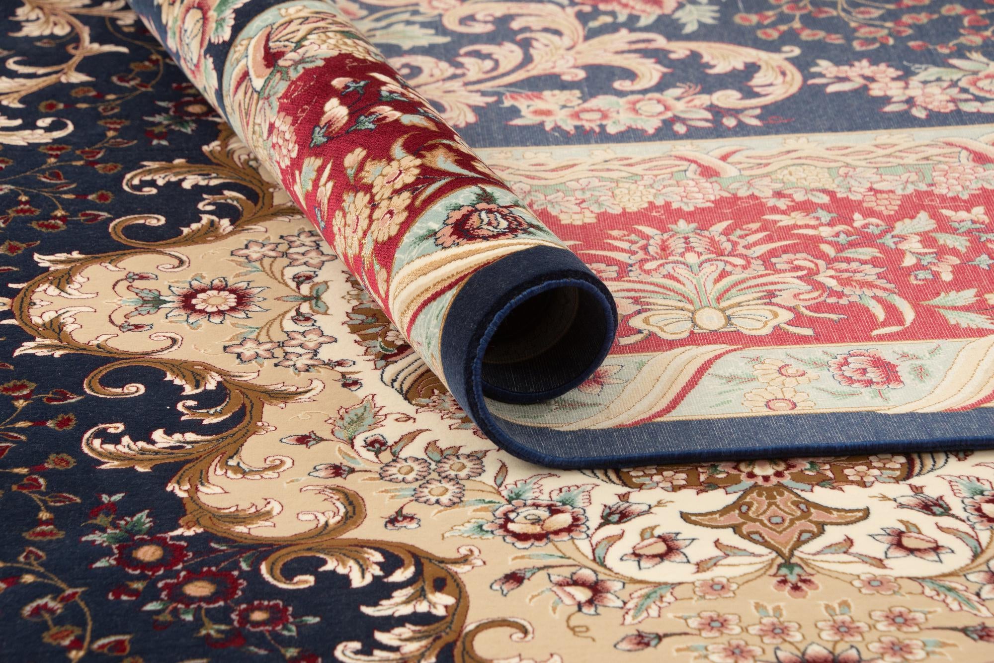 6' 5 x 9' 6 Ghom Design Rug