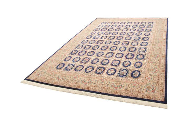 8' x 11' 3 Ghom Design Rug