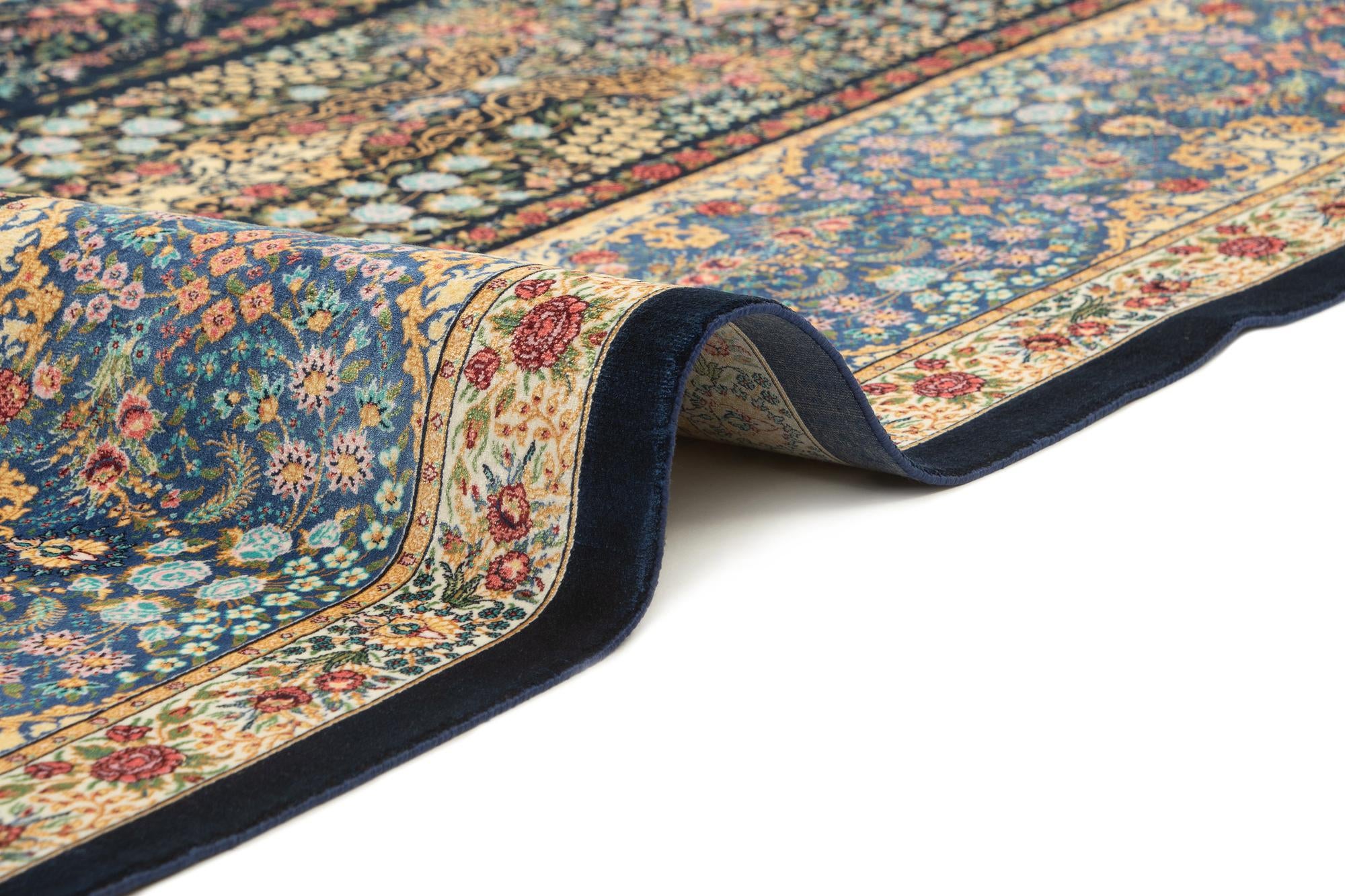 6' 5 x 9' 7 Ghom Design Rug