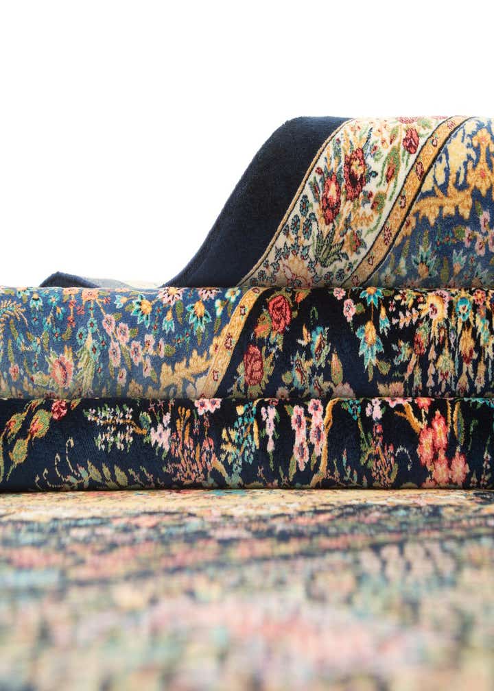 6' 5 x 9' 7 Ghom Design Rug