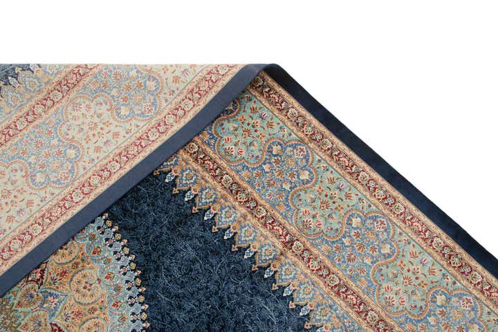 6' 6 x 9' 8 Ghom Design Rug