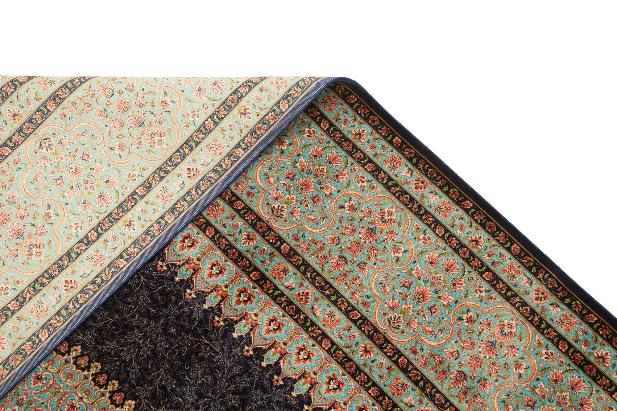 6' 6 x 9' 9 Ghom Design Rug