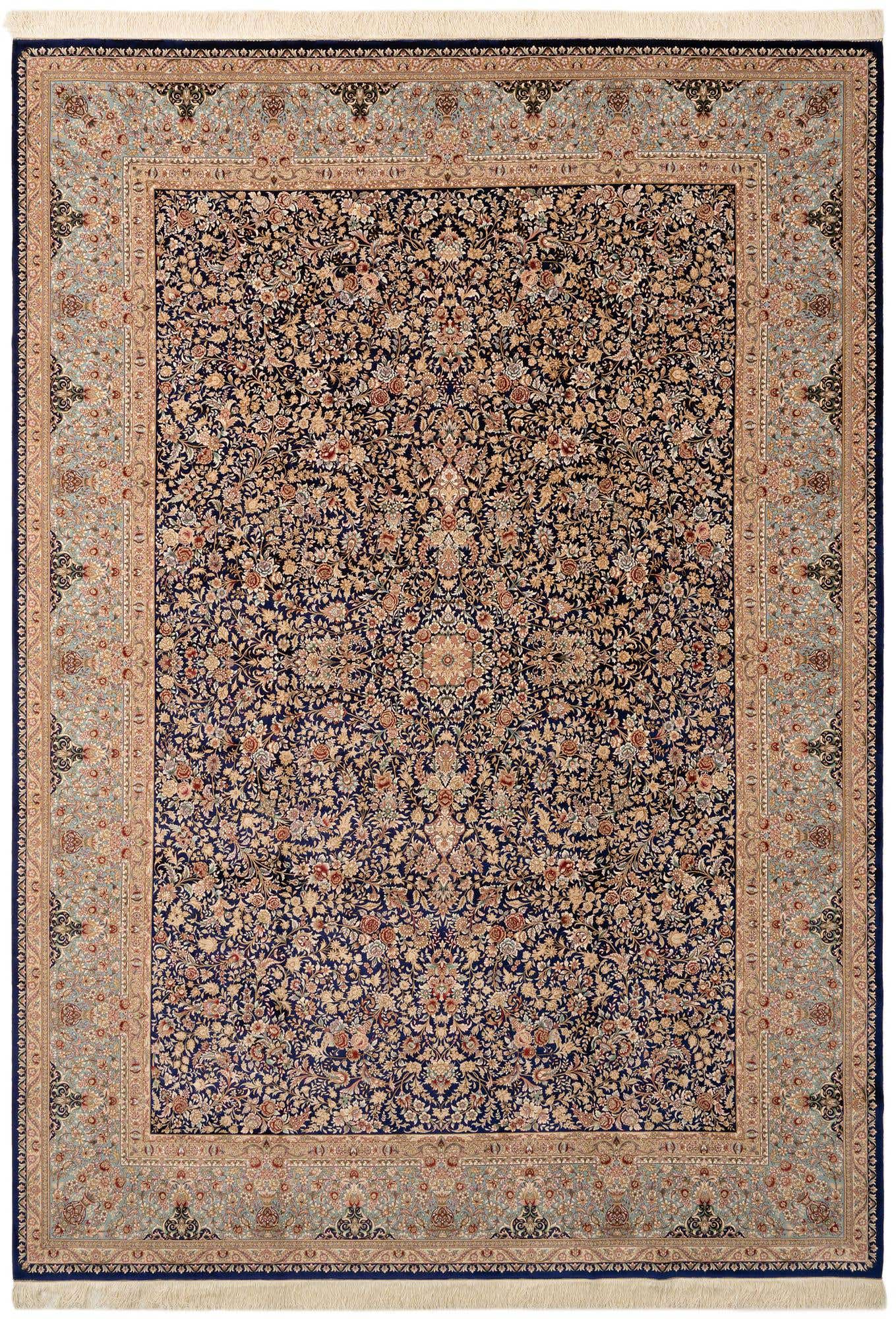 8' x 11' 3 Ghom Design Rug
