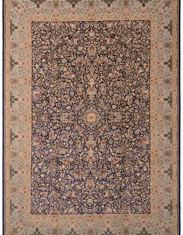 8' x 11' 3 Ghom Design Rug