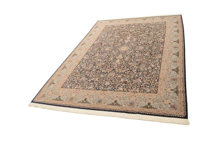 Detail image of 8' x 11' 3 Ghom Design Rug