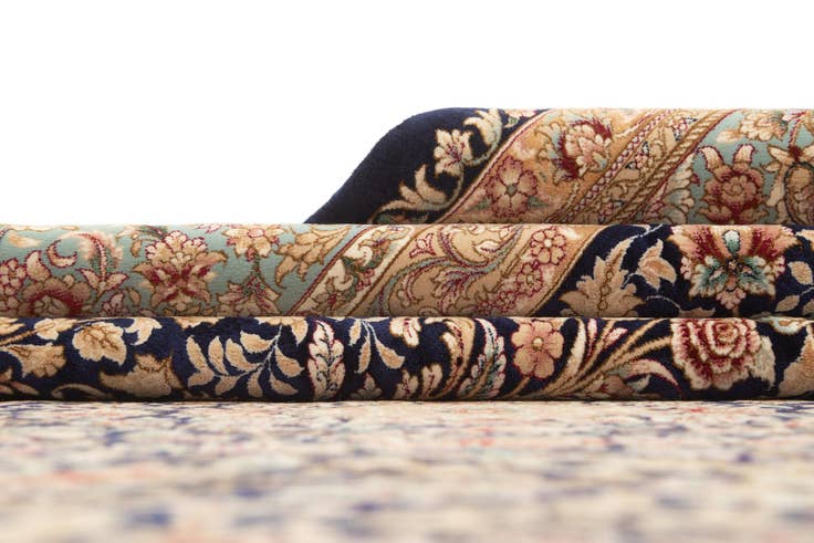 Detail image of 8' x 11' 3 Ghom Design Rug