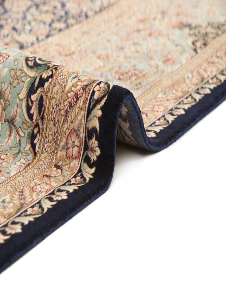 Detail image of 8' x 11' 3 Ghom Design Rug