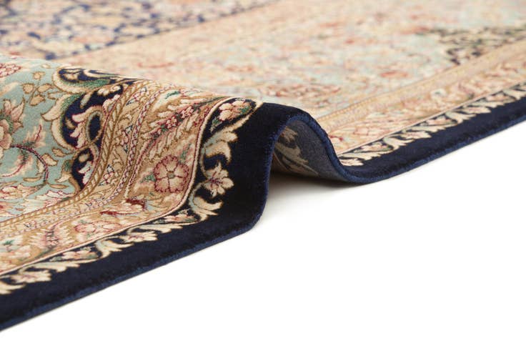 Detail image of 8' x 11' 3 Ghom Design Rug