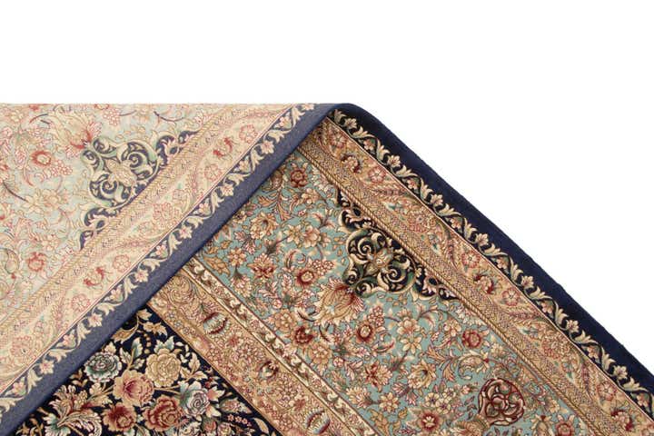 8' x 11' 3 Ghom Design Rug