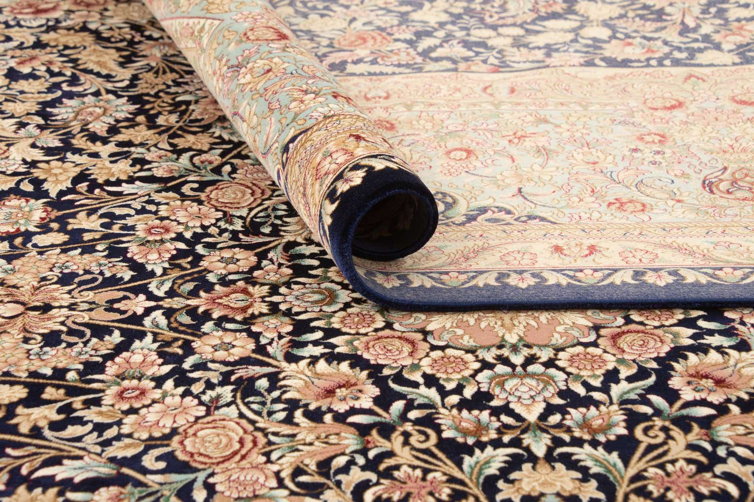 8' x 11' 3 Ghom Design Rug