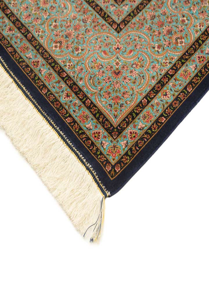 6' 6 x 9' 9 Ghom Design Rug