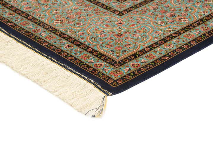 6' 6 x 9' 9 Ghom Design Rug