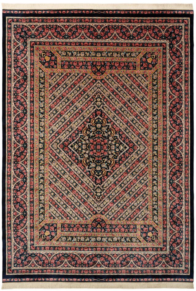 Detail image of 7' 11 x 11' 4 Ghom Design Rug