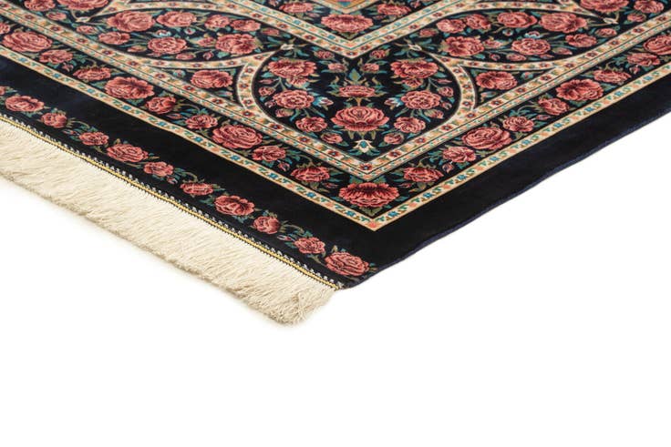 Detail image of 7' 11 x 11' 4 Ghom Design Rug