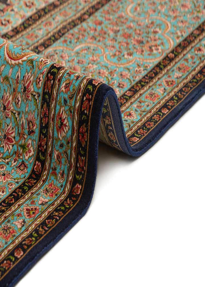 8' x 11' 4 Ghom Design Rug