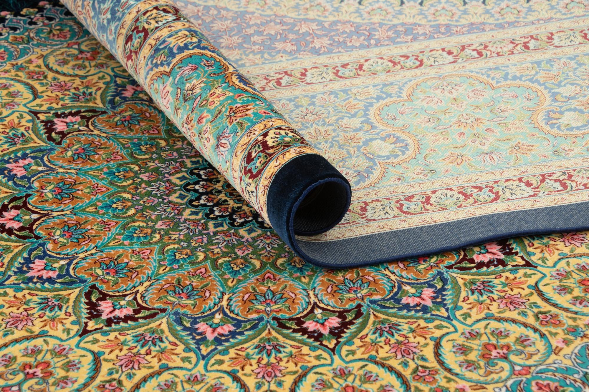 6' 6 x 9' 6 Ghom Design Rug