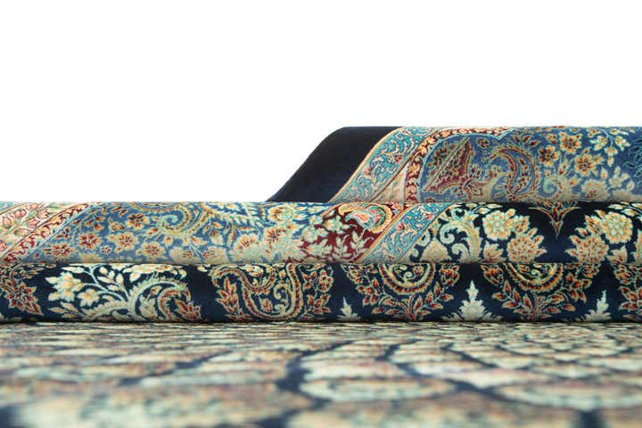 6' 6 x 9' 9 Ghom Design Rug