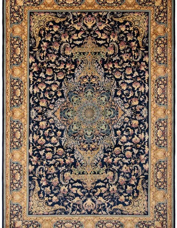 6' 6 x 9' 7 Ghom Design Rug